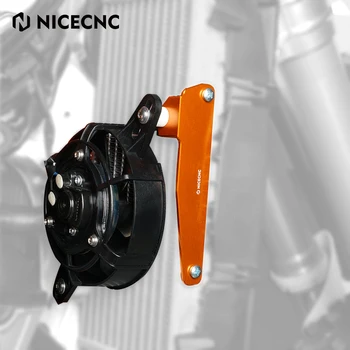 전기 라디에이터 냉각 쿨러 팬 브래킷, KTM XC-F XCW SX SXF EXC EXCF 125 250 300 350 400 450 500 2017-2022 2021, 12V