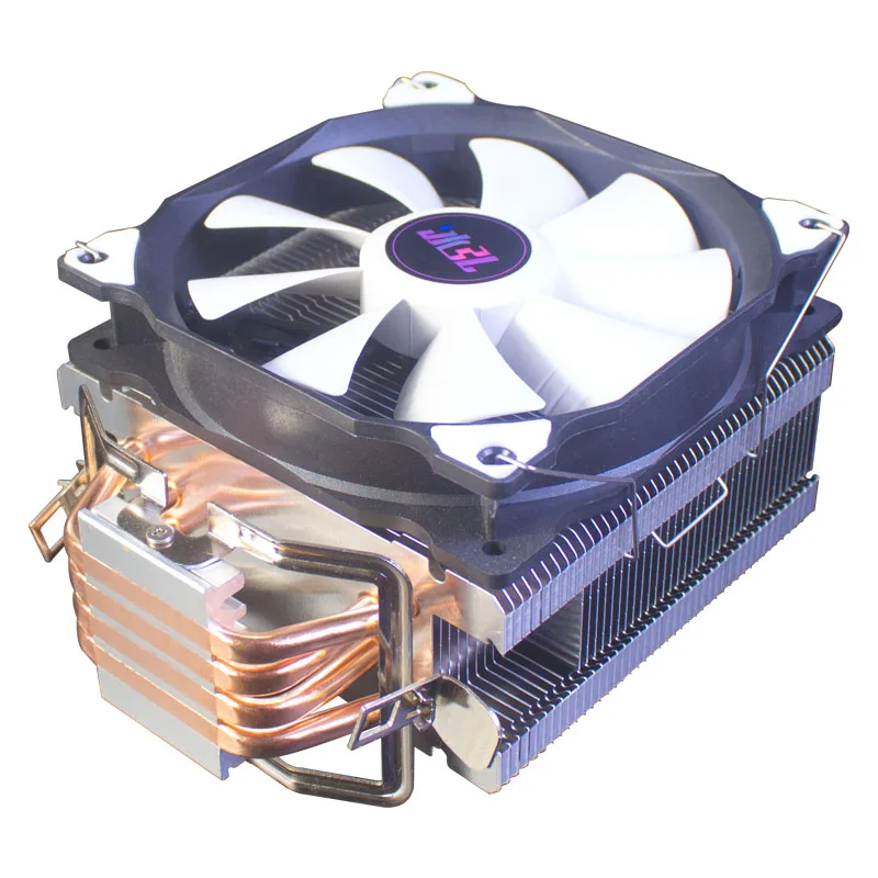 Ventilador CPU, Refrigerador CPU, RGB, 4 tubos