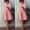 Cute Kid Girl Long Sleeve Floral Party Princess Dresses Girls Boho Pageant Dress ► Photo 2/6