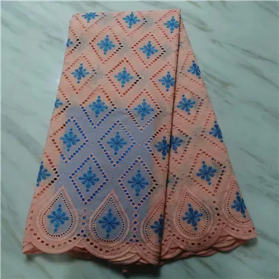 Лучшие продажи выдалбливают дизайн Африканский хлопок вуаль кружева высокого качества швейцарская вуаль сухие кружева хлопчатобумажная кружевная ткань для платья - Цвет: PL1000720s1