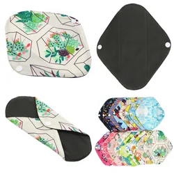 Coussinet menstruel lavable et réutilisable pour maman, serviette en coton et bambou, taille S 