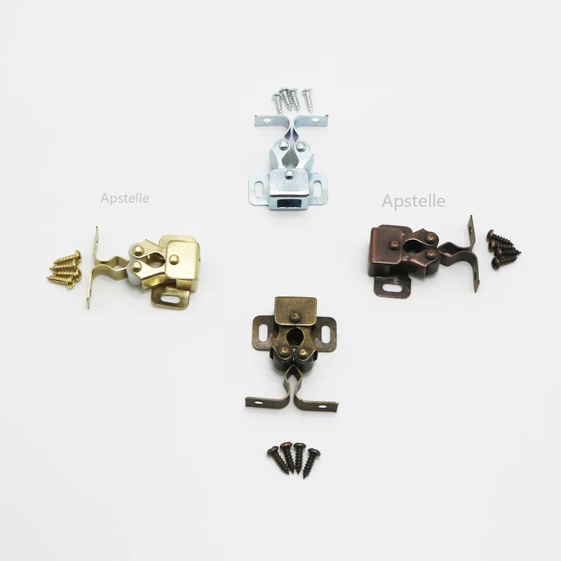 1PCS Door Stop Closer Cabinet Clips Damper Buffer Magnet Cabinet Catches for Wardrobe Hardware Furniture