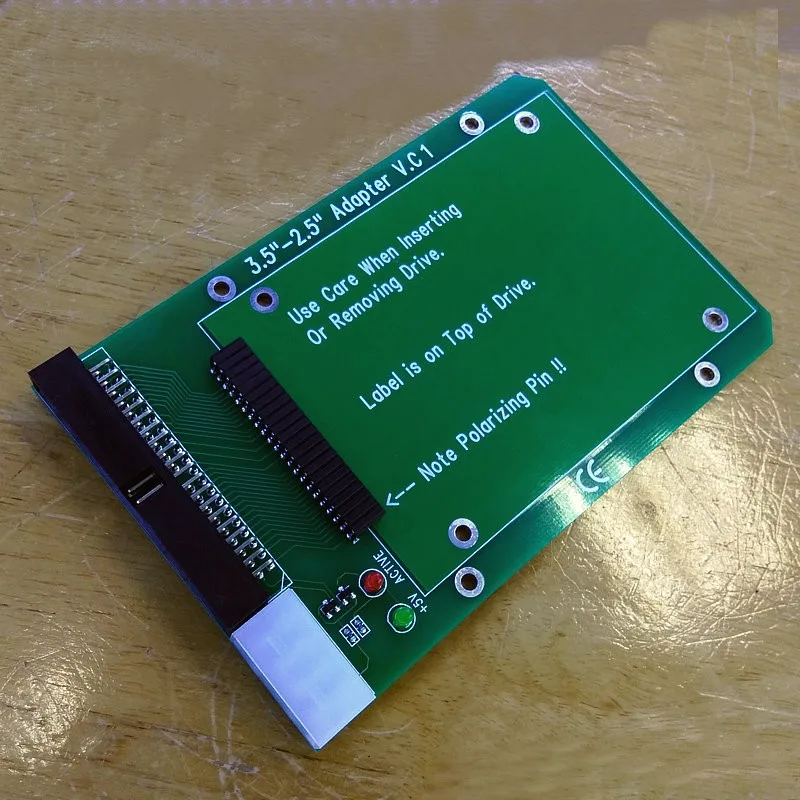 Переходник для жесткого диска 2 5-3 5 IDE 44Pin (разъем) на 40Pin (штекер) | Электроника