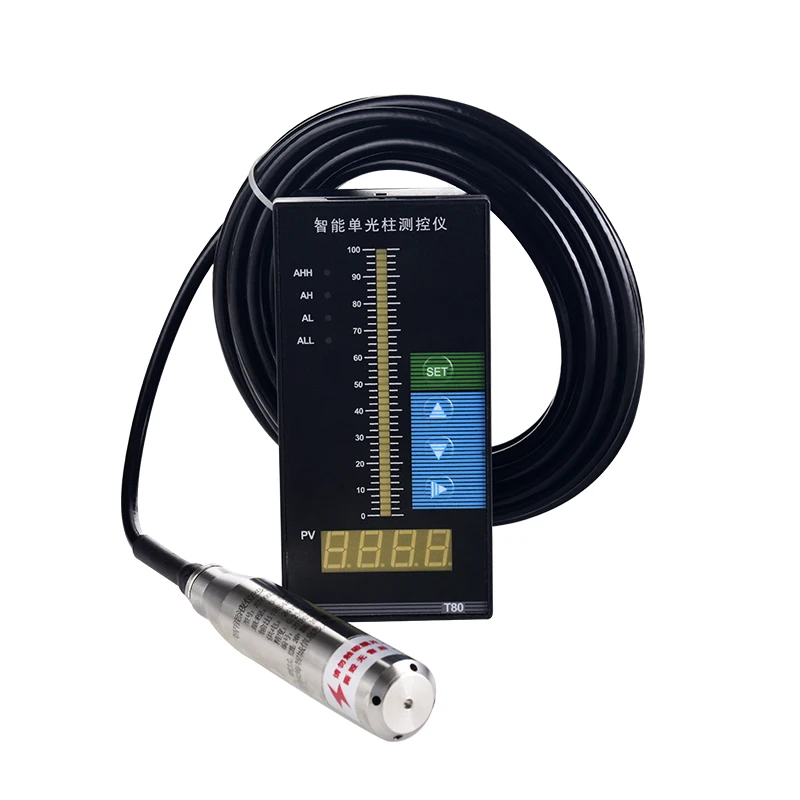 Professional factory Intelligent single light column water level indicator Digital display instrument