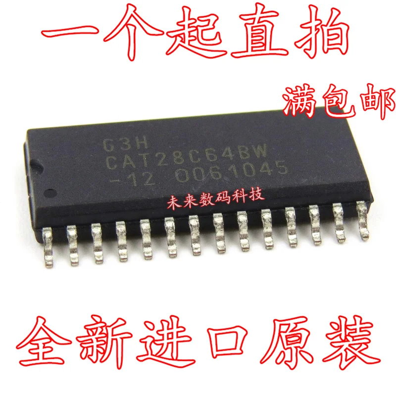 10 шт./лот CAT28C64BW-12 CAT28C64BW CSI лапками углублением SOP-28