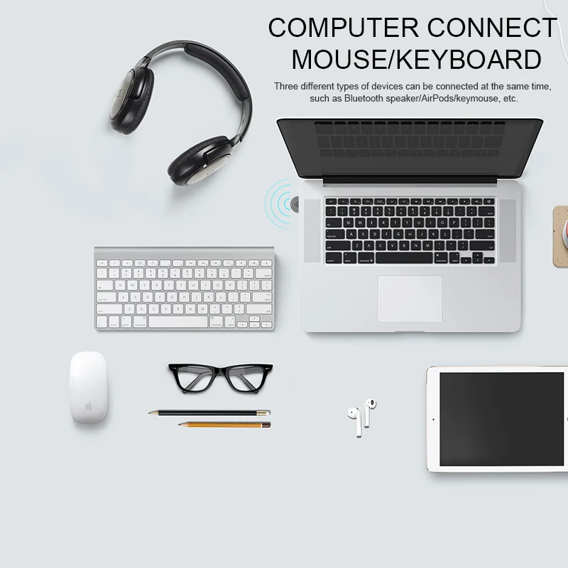 Беспроводной USB Bluetooth 4,0 адаптер передатчик музыкальный приемник Мини BT4.0 ключ аудио/ps4 адаптер для компьютера ПК ноутбук планшет