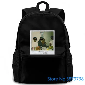 

Kendrick Lamar To Pimp A Butterfly Section80 Good Kid, M.A.A.D City I CD Round Best Selling Male women men backpack laptop