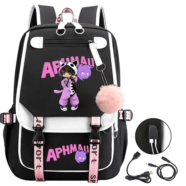 Aphmau nylon backpack large capacity student school bag travel backpack -  AliExpress