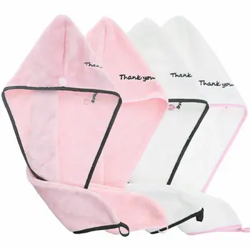 

Large Quick Dry Magic Hair Turban Towel Microfibre Hair Wrap Bath Towel Cap Hat Bathing Shower Hat