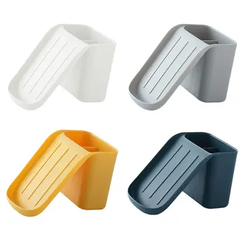 

4Pcs Makeup Brush Holder Toothbrush Box Organizing Rack for Bathroom Wall