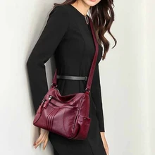 Женская сумка на плечо, сумка-тоут, новинка, модная повседневная сумка-мессенджер на плечо