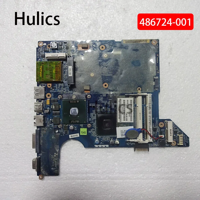 Материнская плата Hulics Original 486724-001 GM45 для ноутбука HP Pavilion DV4 DV4-1000 JAL50 LA-4101P DDR2 |