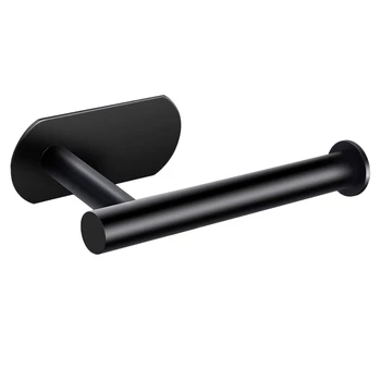 

Toilet Paper Holder Self Adhesive Toilet Paper Roll Holder for Bathroom Washroom Kitchen Stick on Wall Mount