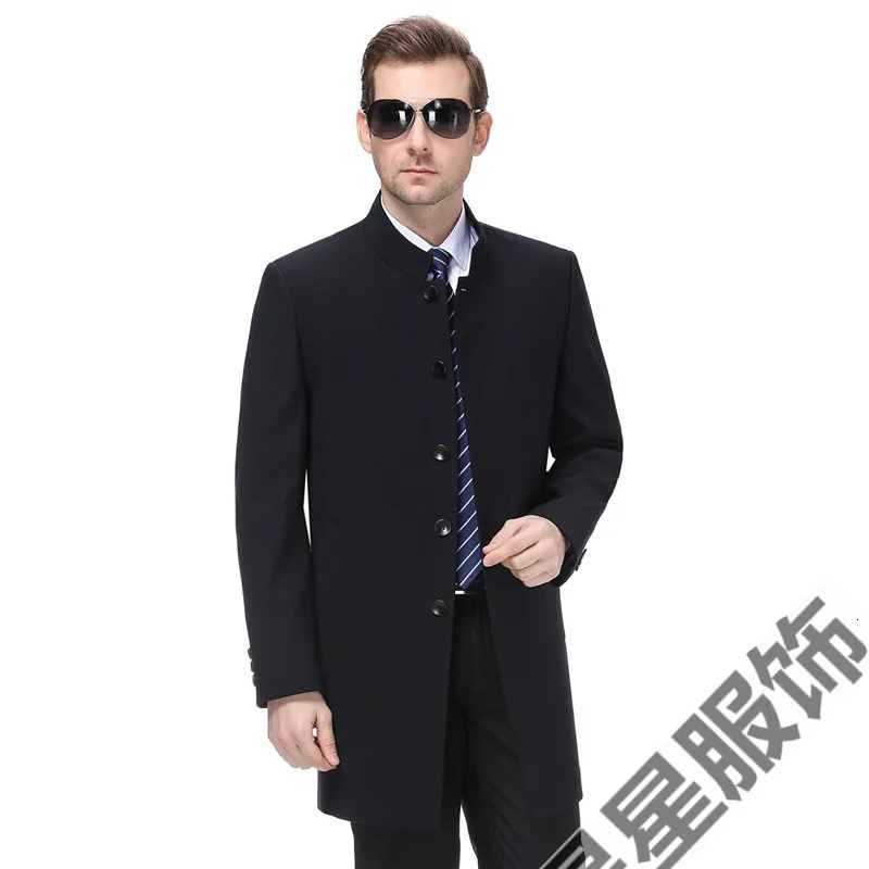 8XL плюс 6XL 5XL весенне-осенний плащ для мужчин на пуговицах с длинным рукавом Одежда для фитнеса уличная мужское длинное пальто chaqueta larga hombr