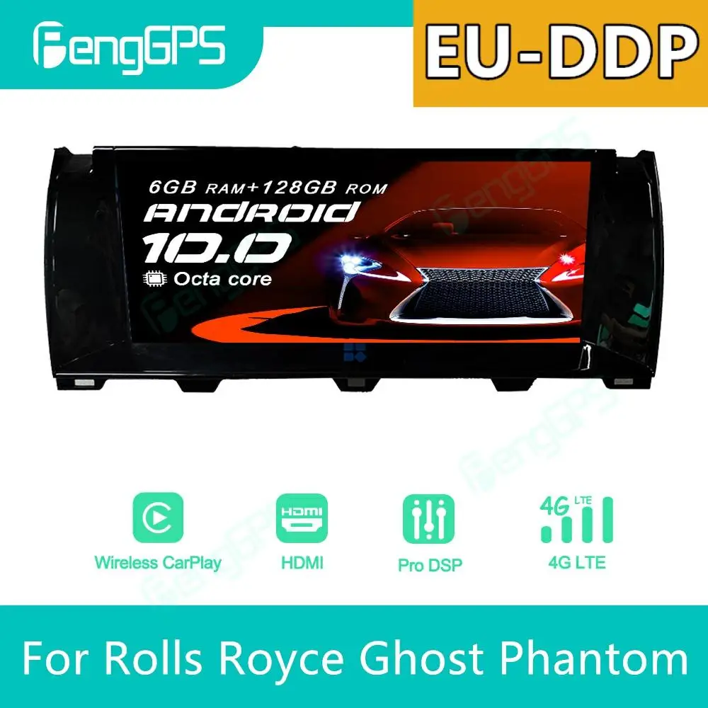 

For Rolls Royce Ghost Phantom Android Car Radio Stereo Autoradio 2 din GPS Navi Multimedia Player Navi Unit 6GB 128GB