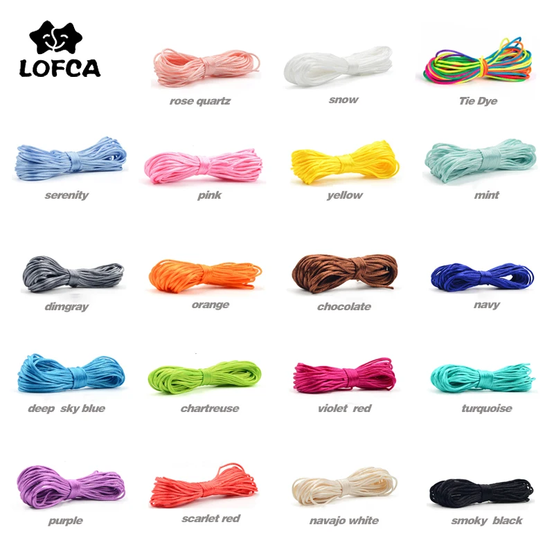 Нейлоновый шнур LOFCA для прорезывателя изготовление ожерелий с подвесками