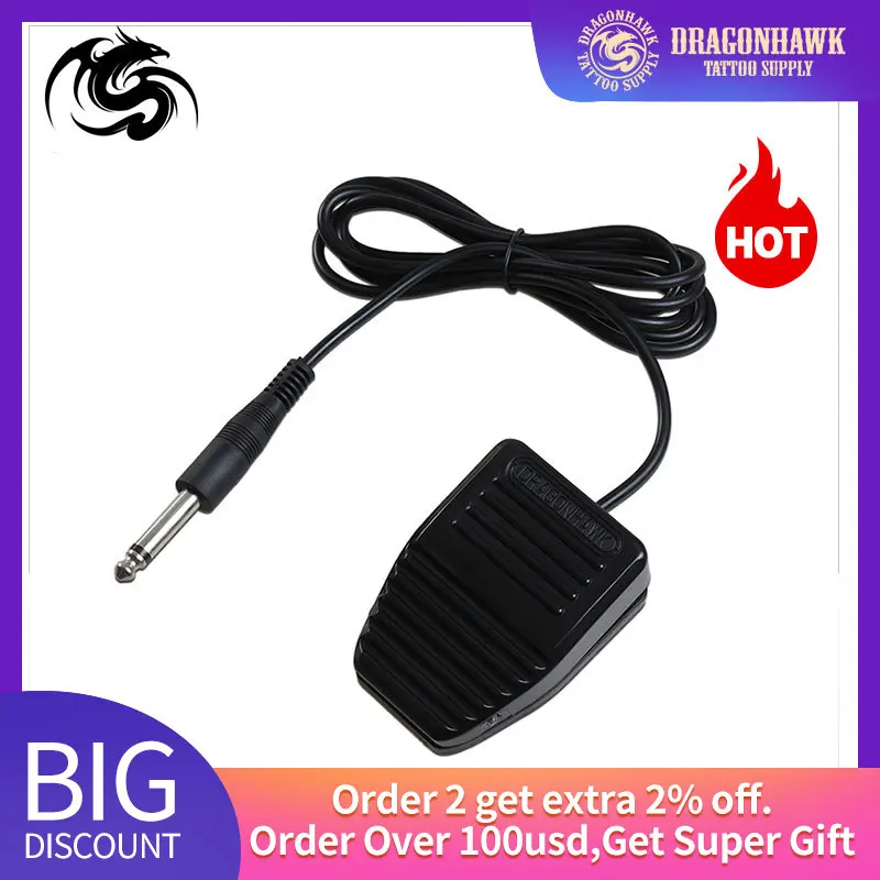  Tattoo Machine Accessories Kit Mini Stainless Steel with Foot Switch Pedal Tattoo Power Supply & Cl