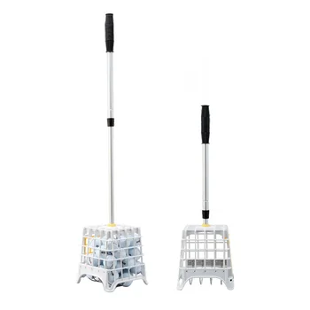 

Portable Aluminium Alloy Golf Ball Retriever Easy Use Training Multifunction Non Slip Catching Adjustable Outdoor Sports Pick Up