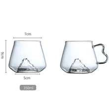 Виски вино стекло без свинца однослойное Стекло Пиво винный бокал для баров отель питейная посуда кружки с ручкой HTQ99