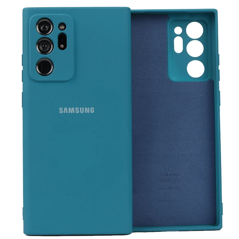 Samsung Galaxy Note 20 Ultra 5G Case Camera Protection Soft Silicone Cover Silky Touch Protective Shell Note20 Note20 Ultra mobile pouch Cases & Covers