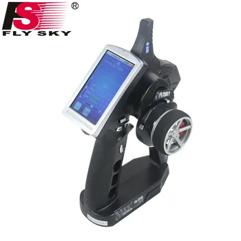 

Flysky FS-IT4S 2Gun AFHDS 4CH 2.4G Radio Remote Controller Transmitter with Touch Screen iT4S PK FS iT4 i4 for RC Car Boat