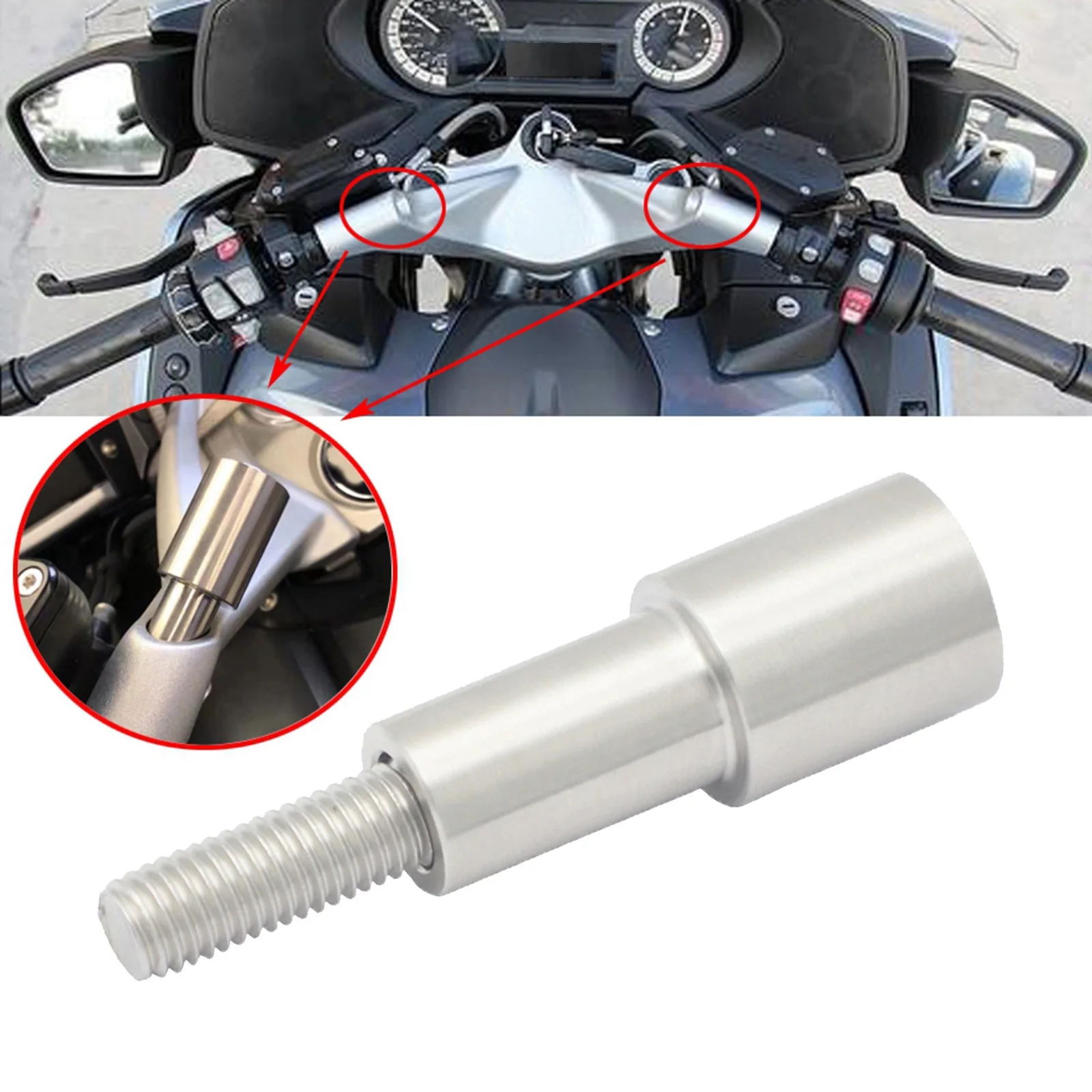 Mobile Phone Bracket Handle Extension Bar for BMW K1600GT R1200RT 2014-2020 Mobile Phone Bracket Handle Extension Bar for BMW K1600GT R1200RT 2014-2020