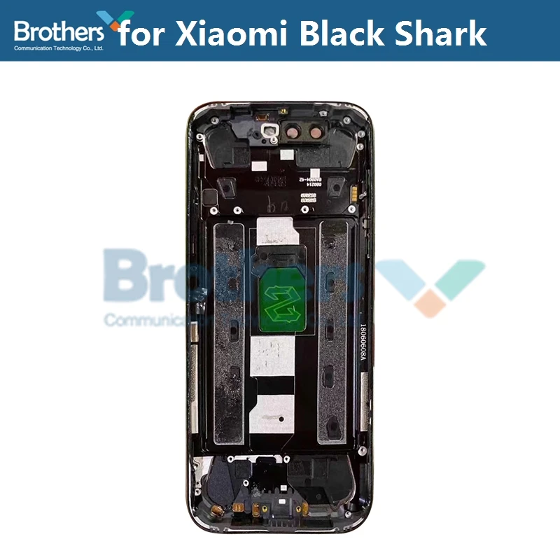Для Xiaomi Black Shark BlackShark батарейный корпус батарейный отсек с объективом камеры стеклянная задняя крышка задний корпус ремонт
