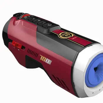 New Leten Male Masturbators Automatic Rotation Telescopic Heating Vagina Vibrator Pocket Pussy Sucking Adult Machine Sex Toys 6