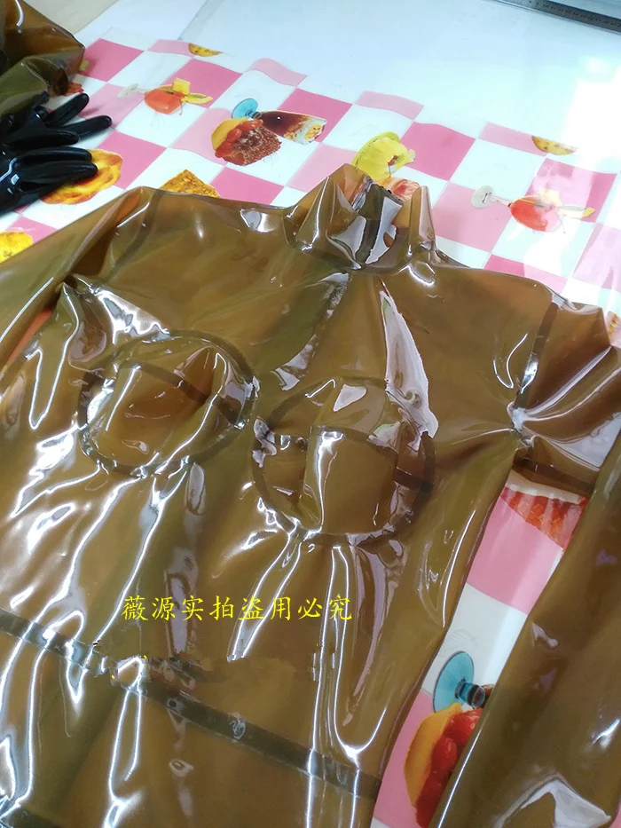 brown-3d-breast-latex-catsuit-bodysuits