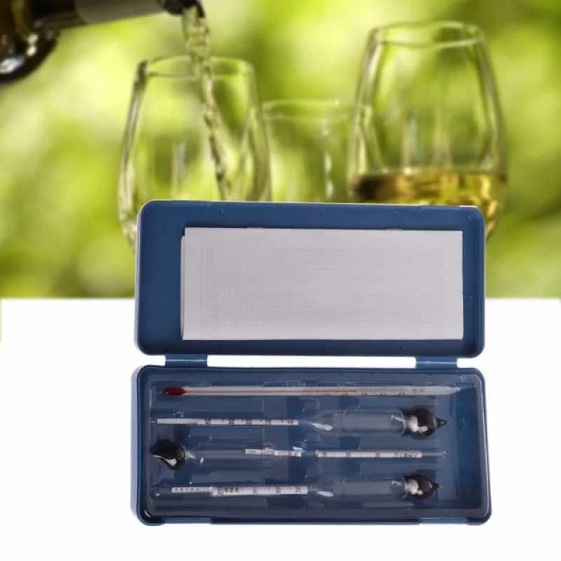 

Wine Hydrometer Alcohol Meter Alcoholometer Bafometro Alcoholmeter Hydrometer for Alcohol Alcotester Tester Wine Measuring Tool