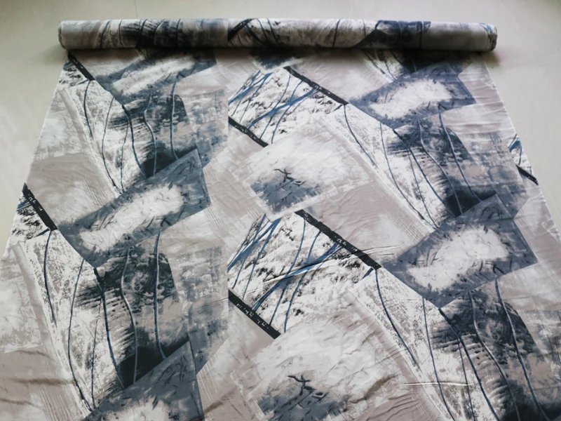 Картина хлопок шелк Tissu качество платье ткань подкладка 100 см* 140 см