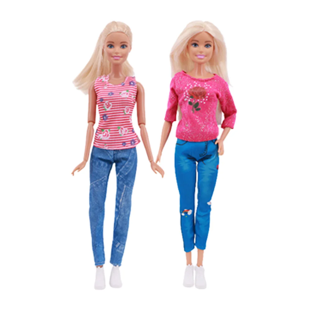 Barbie Ken Clothes -- 2 Outfits & 2 Accessories For Barbie & Ken Dolls