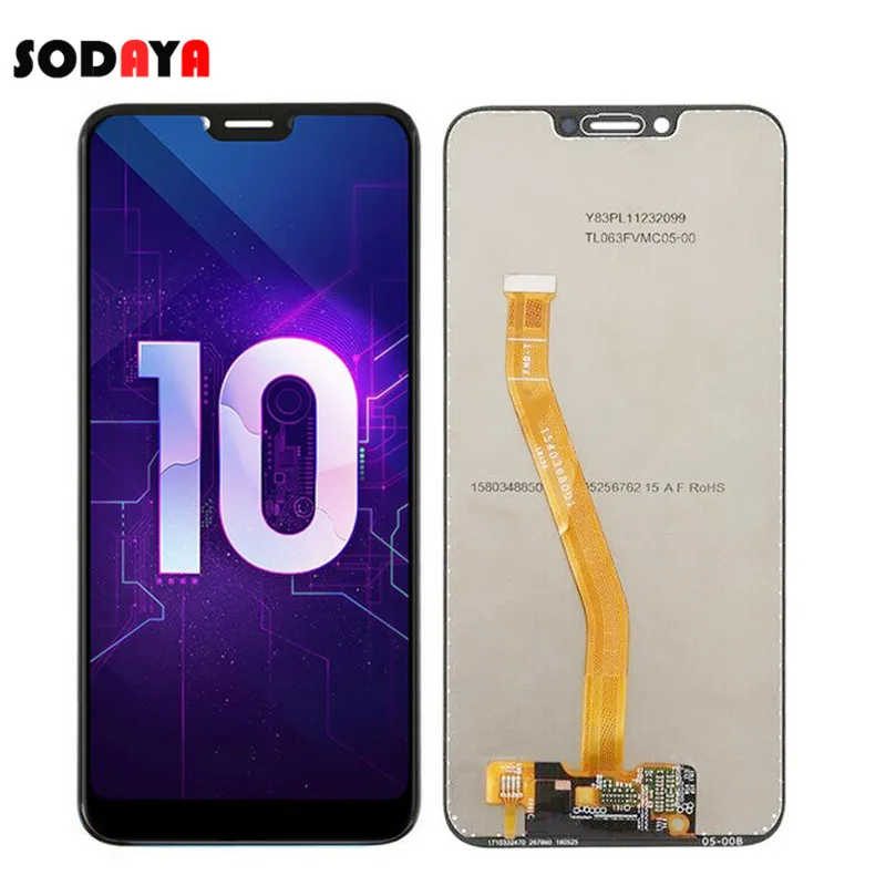

5.84'' Display For Huawei Honor 10 LCD Display+Touch Screen Digitizer Assembly + Fingerprint COL-L29 Free Shipping
