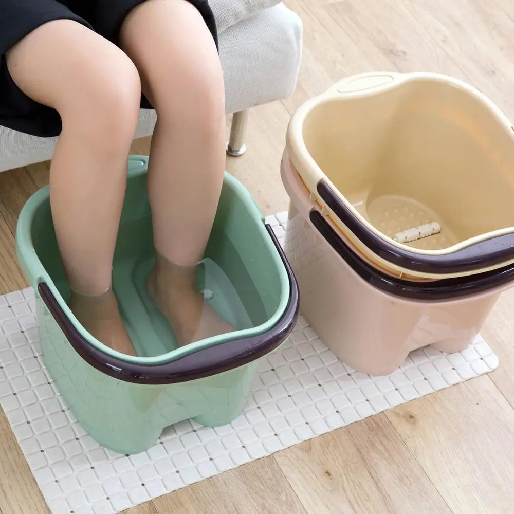 Plastic Bucket Foot Bath Bucket With Handle Bathroom Foot Tub Wash