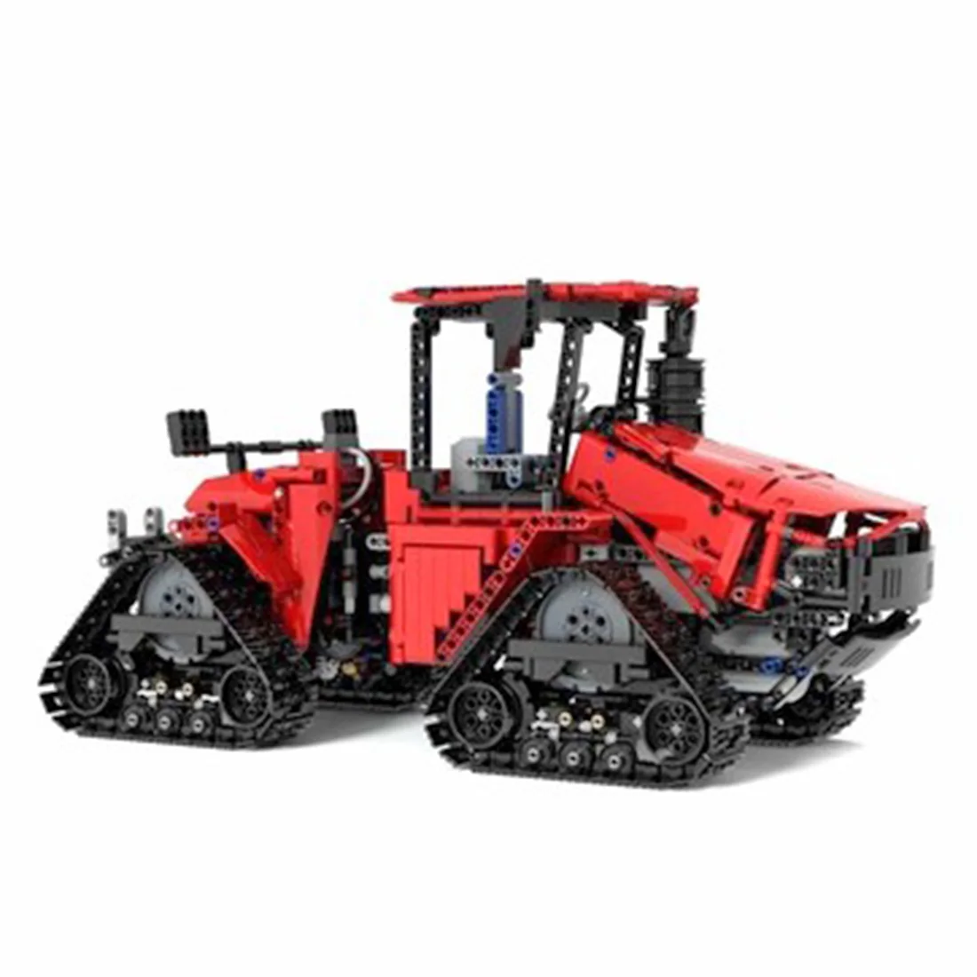 US $142.74 1566Pcs Dynamic Version 117 RC Farm Tractor Bricks DIY Building Blocks Kit Kids Educational Toy Gifts Remote Control Version