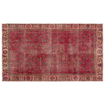 

Handmade Natural Vintage Turkish Area Rug 155x270 Cm-5'1''X8'10''