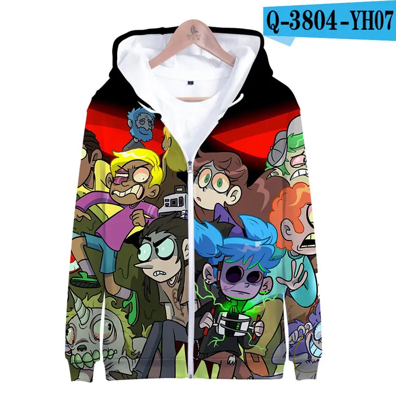 Sweatshirt Аниме игра Салли лицо косплей костюм 3D принт тонкая молния секция толстовки Толстовка Женская Повседневная Толстовка Салли лицо парик латексная маска - Цвет: Sweatshirt