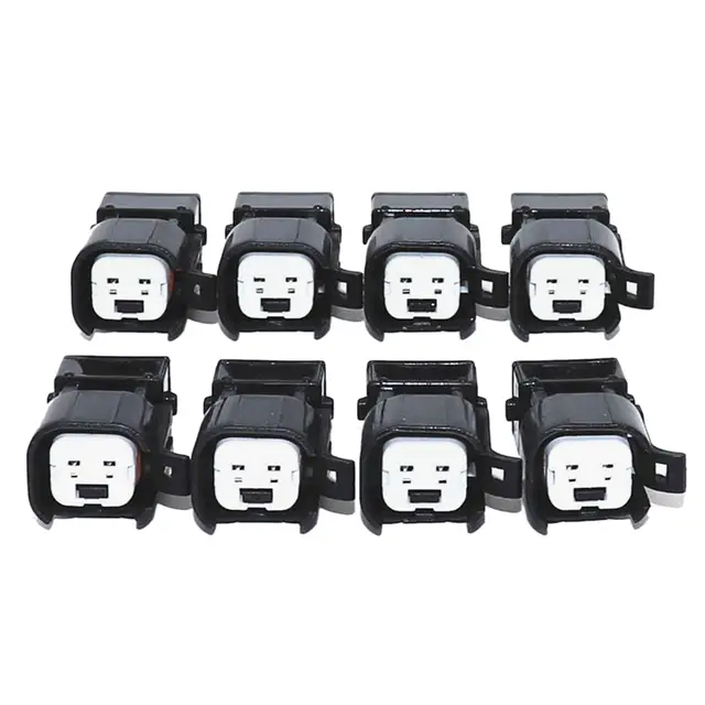 8pcs Fuel Injector Connector Adapter EV6 to EV1 USCAR LS2 LS3 LSX LS1 LT1
