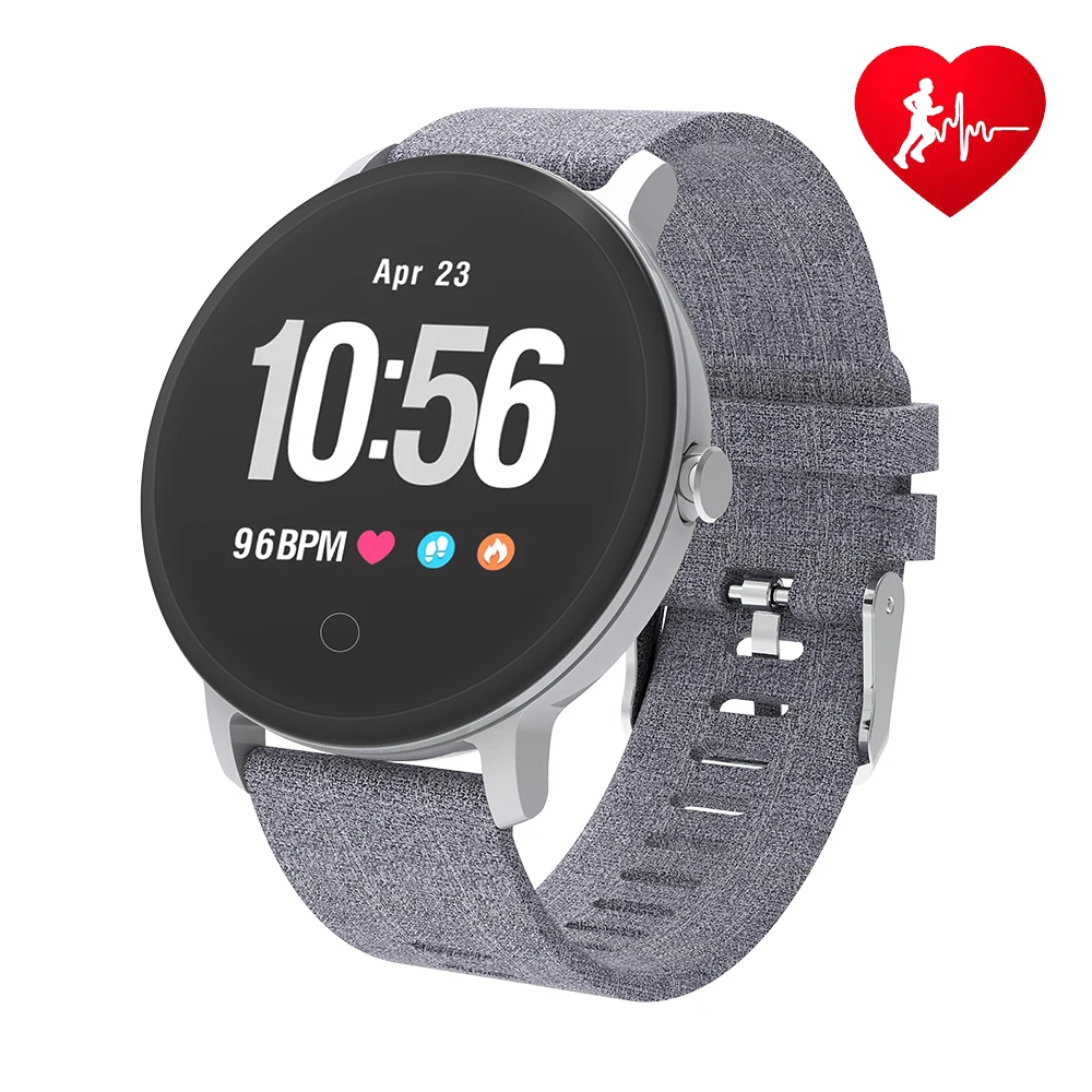 

Smart watch IP67 waterproof heart rate monitor multiple sport model fitness tracker man women wearable watches for mi band 4