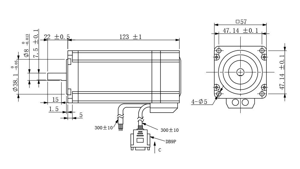 Description Picture 6 of itemCloudray Nema 23 Stepper Motor with Encoder 3.0N.m Closed Loop Stepper Motor Driver Easy Servo Driver with 1.5m Free cable