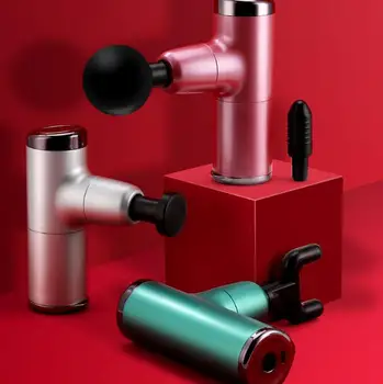 

Mini USB Type C Charge Massager Fascial Gun Portable Deep Muscle Body Massage Acid Relief Pain Relax