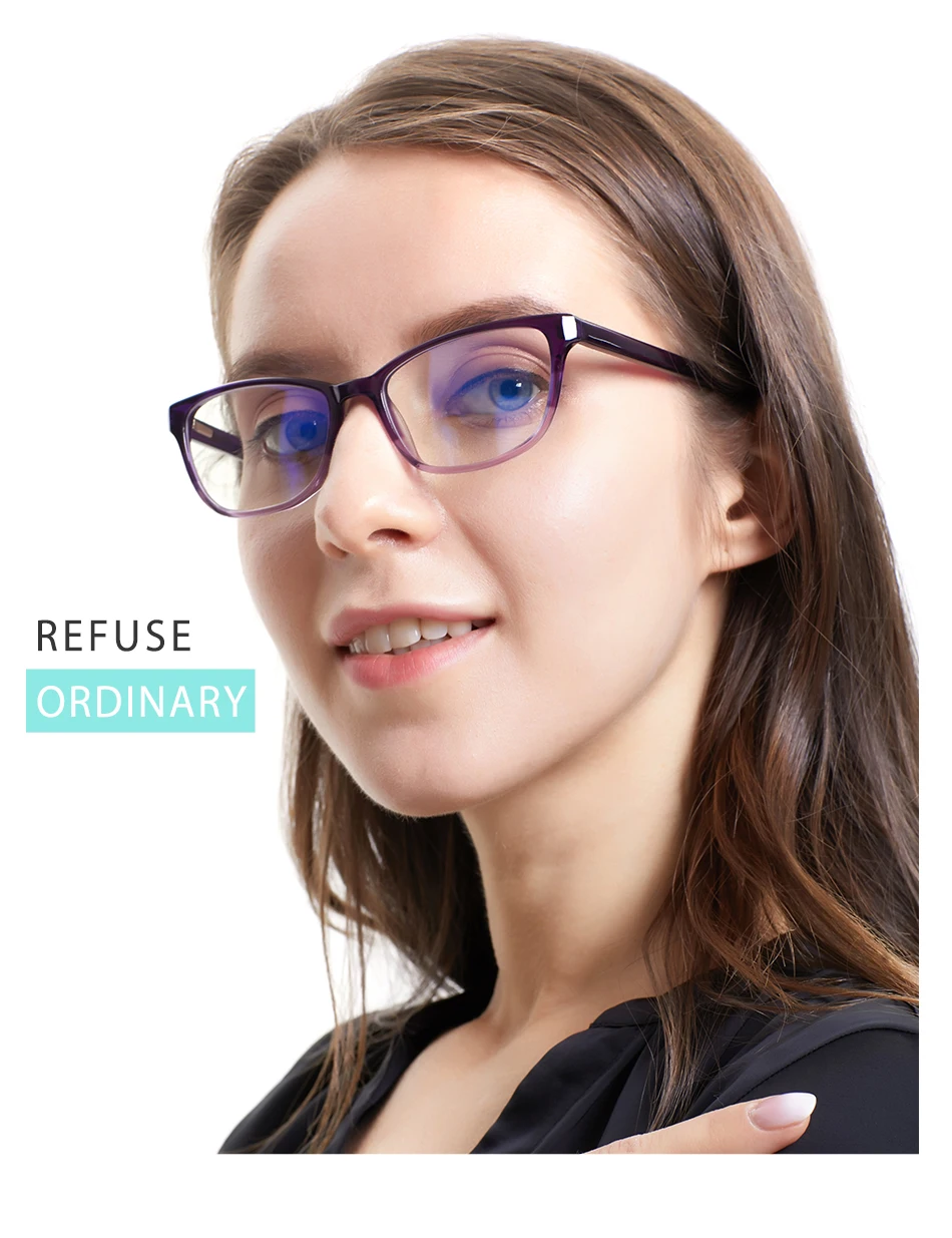 SASAMIA ацетатная оправа для очков, женские дизайнерские Брендовые очки, оптические винтажные оправы для очков, фиолетовые оправы для очков для женщин