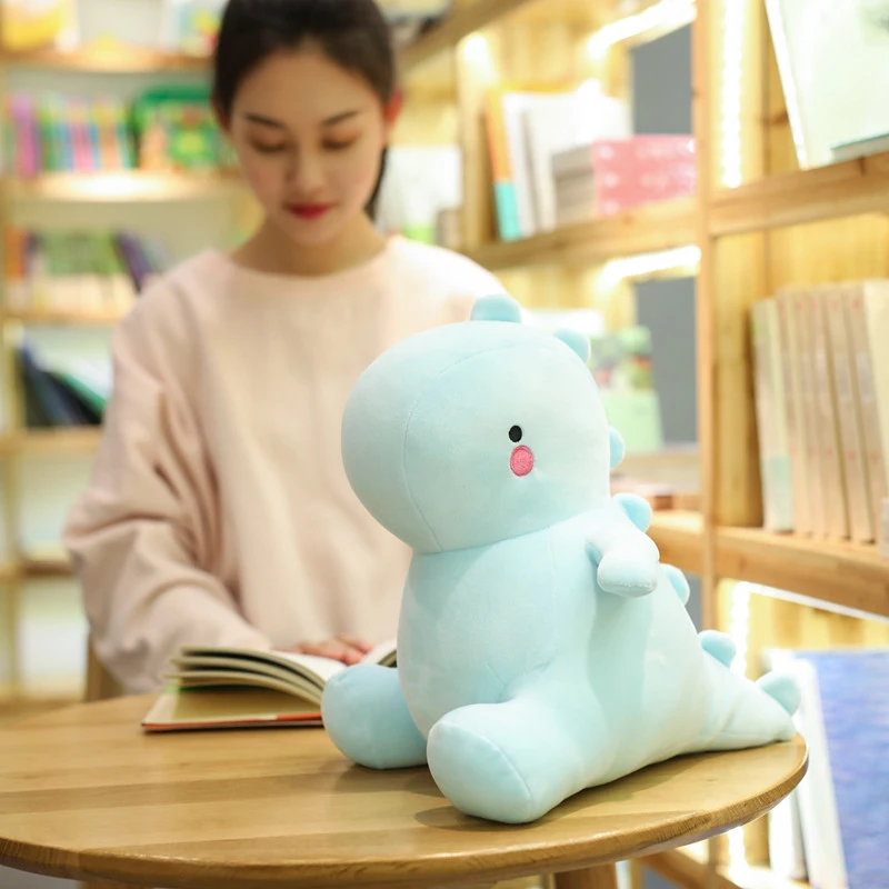 Новые ультра нашивки милых динозавров плюшевые игрушки Kawaii динозавр мягкие куклы животных Детские Классические Мультяшные игрушки в подарок на день рождения