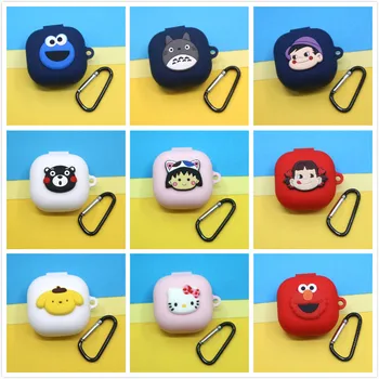 

Cartoon Silicone Earphone Case for Samsung Galaxy Buds Live Wireless Headset Shockproof Soft Protective Headphone Cover Shell