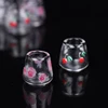 4pcs/set 1/12 Dollhouse Miniature Cartoon Clear Glass Cup Model Simulation Kitchen Furniture Toys For Doll House Decoration 3