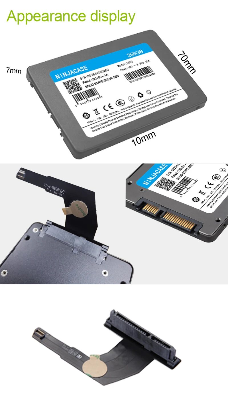 128 ГБ 256 ГБ 512 ГБ SSD для Mac 2012 Mini A1347 с SSD plus конвертер плюс инструмент добавить второй твердотельный накопитель ssd 2010 2011