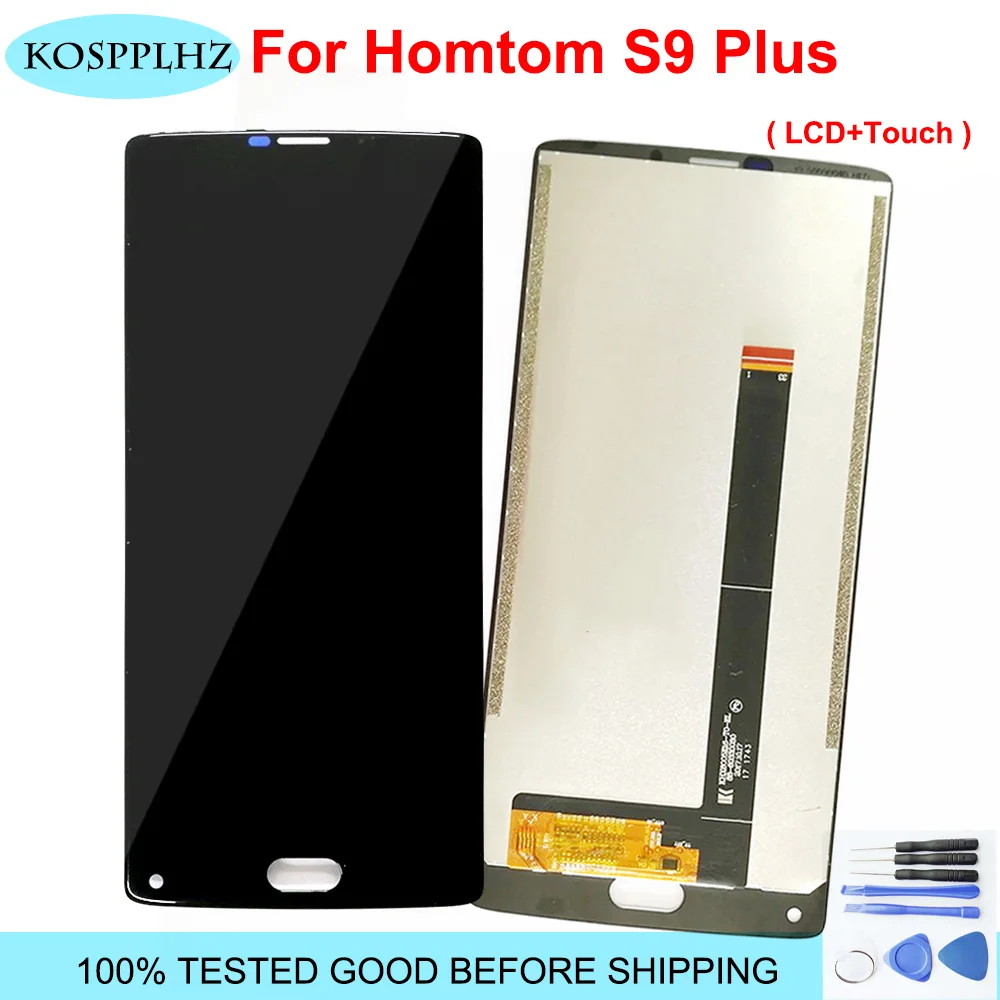 Goede Voor Homtom S9 Plus Lcd scherm + Touch Screen Digitizer Vergadering Originele Met Frame 5.99 \