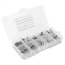 Glass Fuses Assorted Kit Heat Resistant Stable Corrosion Resistance Glass Tube Fuse Micro-Motors User Terminal Equipment for