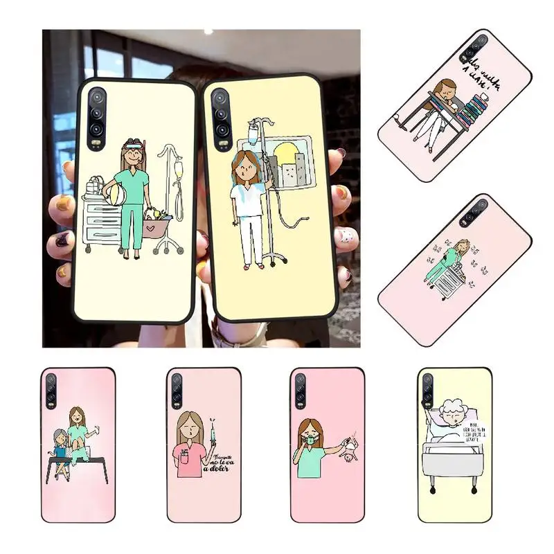 NBDRUICAI чехол для телефона с рисунком доктора медсестры Huawei P30 P20 P10 P9 P8 Mate 20 10 Pro