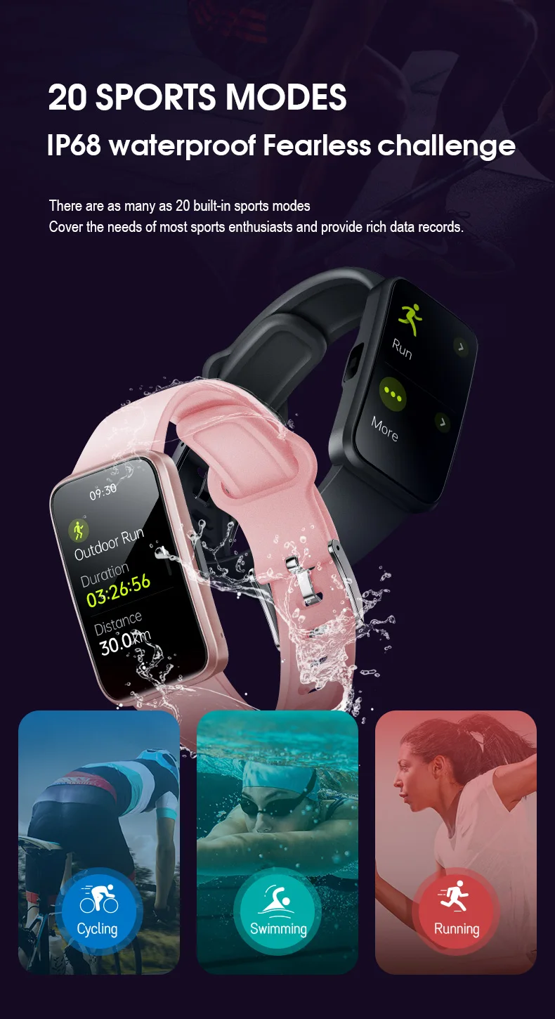 2022 New 1.47'' Health Smart Watch for Men Women with Alexa Built-In Blood Oxygen Monitor UV Intensity Test Sports Smartwatch
